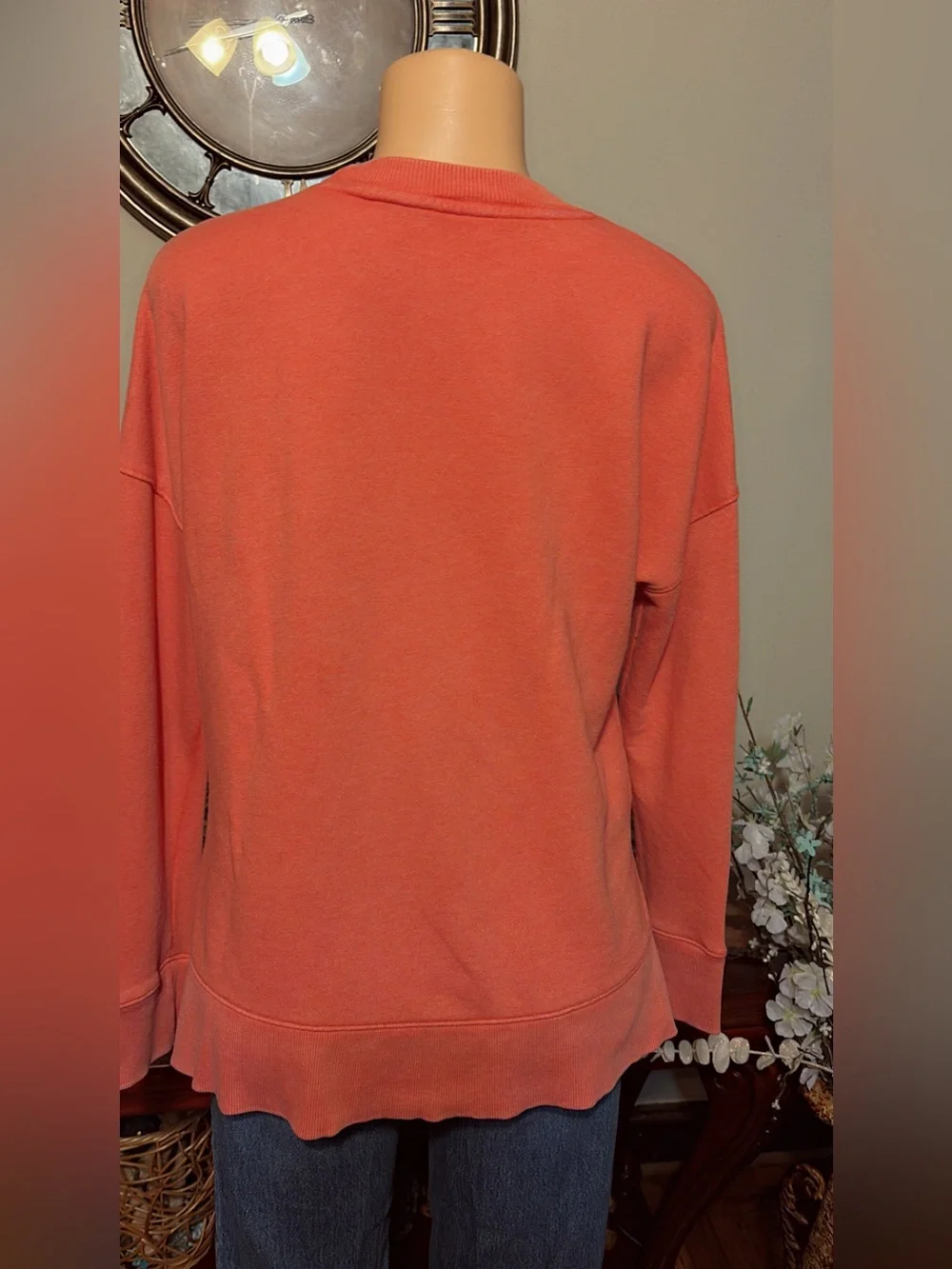 Women's Coral Scoopneck Sweater - Relaxed Everyday Pullover